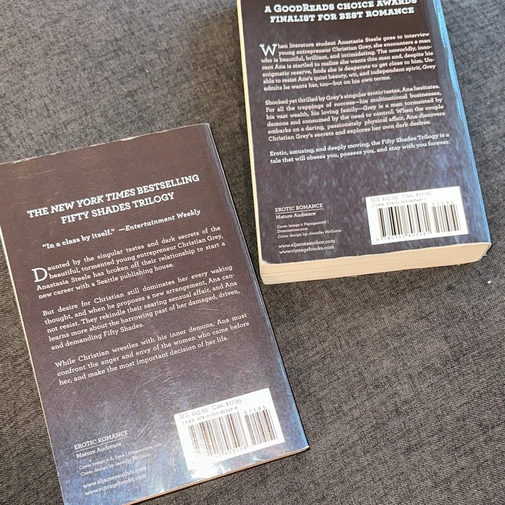Fifty Shades Book Set by E L James - Picture 3 of 3